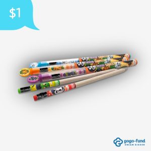 Spooky Halloween Smencils scented pencils with assorted Halloween designs.