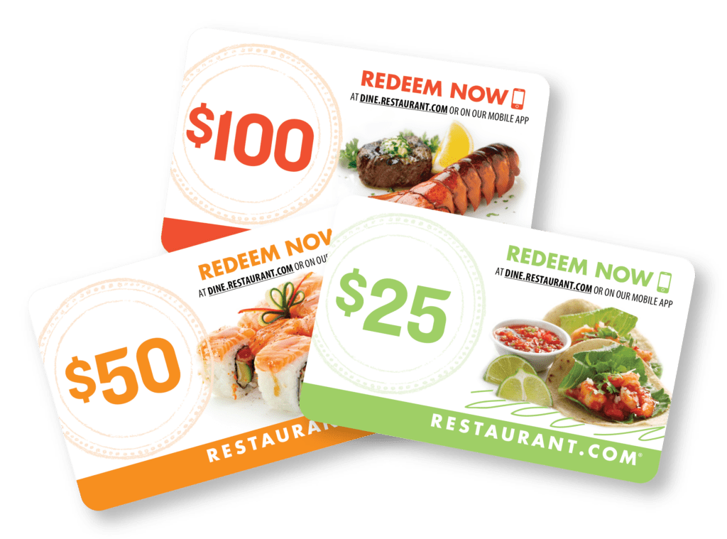 Restaurant.com gift cards for fundraising—perfect for restaurant fundraiser ideas to support nonprofits and community groups.