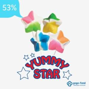 Yummy Stars Lollipops product image