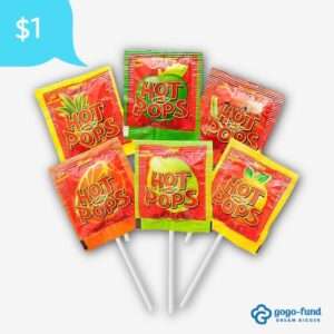 Yummy Lix Hot pops wrappers