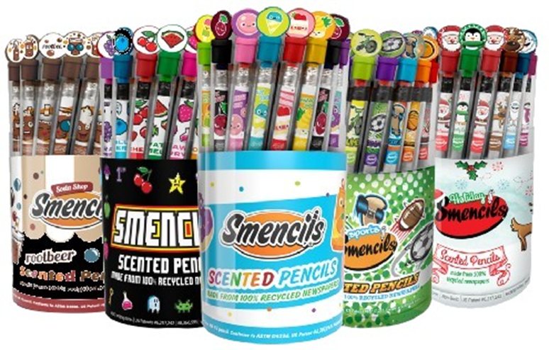 $1 Smencils, scented pencils perfect for school fundraisers and youth group events